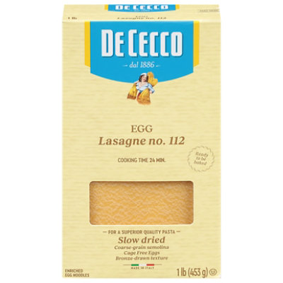 Dececco Egg Lasanga - 16 Oz - Image 3