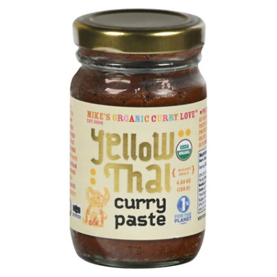 Mike's Organic Curry Love Curry Paste Thai Yellow - 4.23 Oz - Image 1