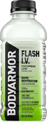 Bodyarmor Flash Iv Cucumber Lime - 20 Fl. Oz. - Image 5