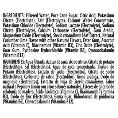 Bodyarmor Flash Iv Cucumber Lime - 20 Fl. Oz. - Image 5