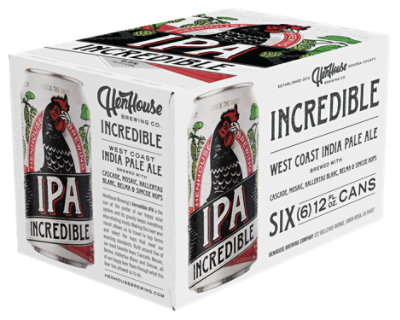 Henhouse Incredible IPA In Cans - 6-12 Fl. Oz. - Image 1