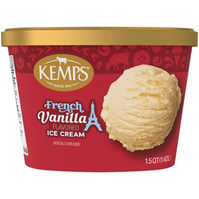 Kemps Old Fashioned French Vanilla Ice Cream - 1.5 Quart - Image 3