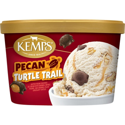 Kemps Pecan Turtle Trail Ice Cream - 1.5-48 Oz - Image 1