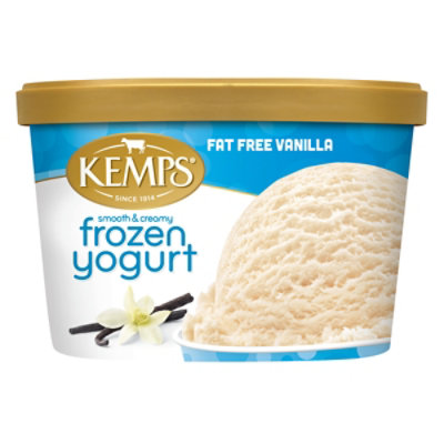 Kemps Fat Free Vanilla Frozen Yogurt - 1.5-48 Oz - Image 2