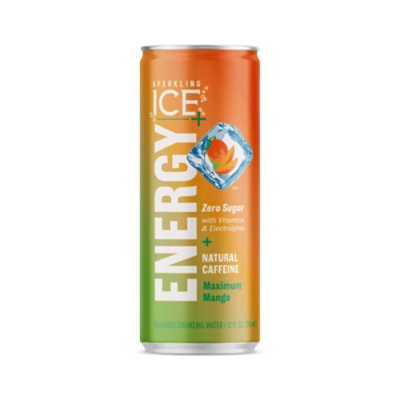 Sparkling Ice Energy Maximum Mango - 12 Fl. Oz. - Image 1