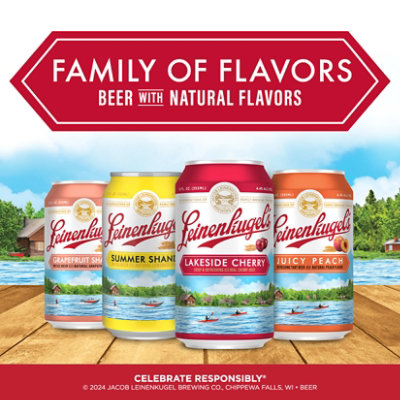 Leinenkugel's Lakeside Cherry In Cans - 12-12 Fl. Oz. - Image 3