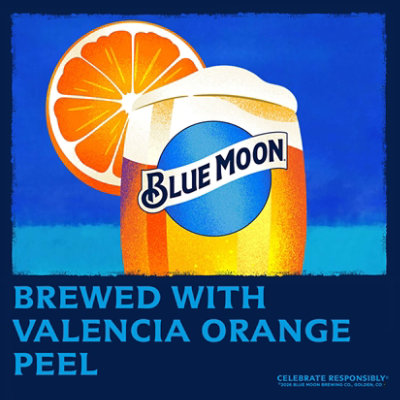 Blue Moon Belgian White Beer In Cans - 19.2 Fl. Oz. - Image 4