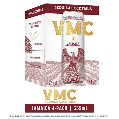 Vmc Jamaica Tequila Cocktail Cans - 4-355 Ml
