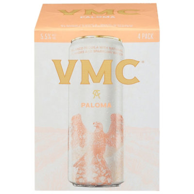 Vmc Paloma Tequila Cocktail Cans - 4-355 Ml - Image 2