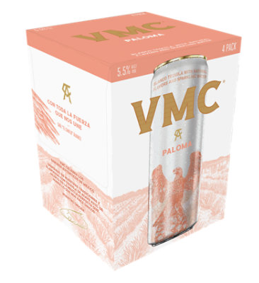 Vmc Paloma Tequila Cocktail Cans - 4-355 Ml - Image 1