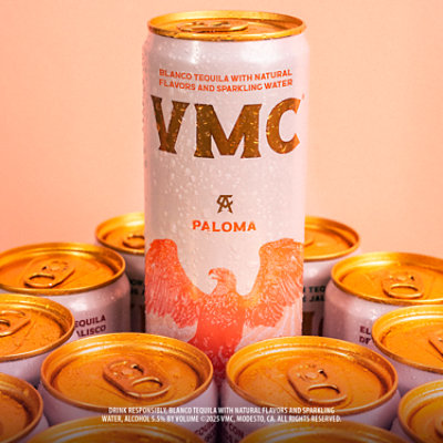 Vmc Paloma Tequila Cocktail Cans - 4-355 Ml - Image 1