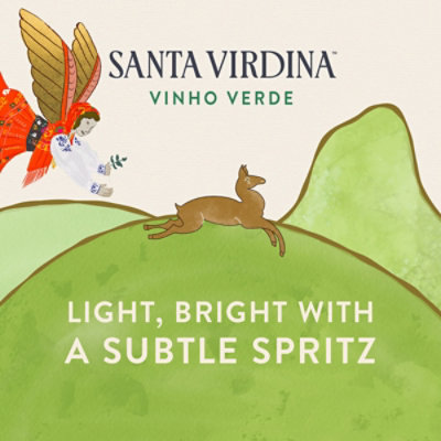 Santa Virdina Vinho Verde Wine - 750 Ml - Image 2