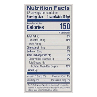 Dean's Country Fresh Ice Cream Sandwiches Neapolitan 12 Pack - 3.5 Fl. Oz. - Image 3