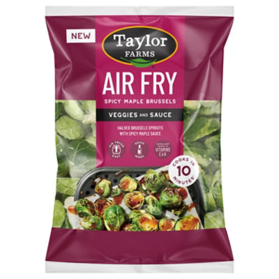 Taylor Farms Air Fry Spicy Maple Brussels Sprouts - 12 Oz - Image 1