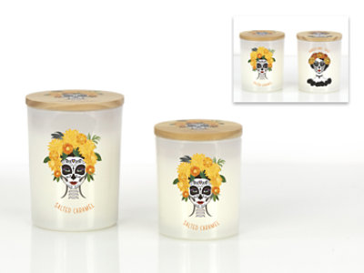 Overjoyed Boutique Muertes Large Candle - Each - Image 1