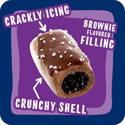 Pop-Tarts Crunchy Poppers Frosted Brownie Crunch Kids Snacks 5 Count - 5 Oz - Image 5