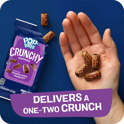 Pop-Tarts Crunchy Poppers Frosted Brownie Crunch Kids Snacks 5 Count - 5 Oz - Image 6