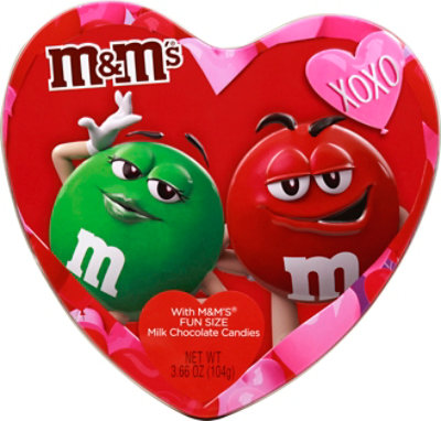 Mw M&M  Heart Tin - 3.66 Oz - Image 2