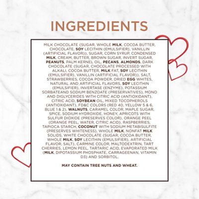 Russel Stover Valentine's Day Rose Heart Assorted Milk Chocolate Gift Box - 10 Oz - Image 4