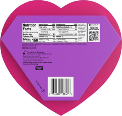 Hershey's Kisses Milk Chocolate Snoopy And Friends Valentine's Candy Gift Box - 6.5 Oz - Image 6