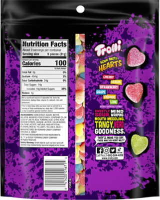 Trolli Sourbc Hearts - 10 Oz - Image 6