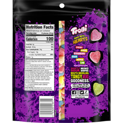 Trolli Sourbc Hearts - 10 Oz - Image 2