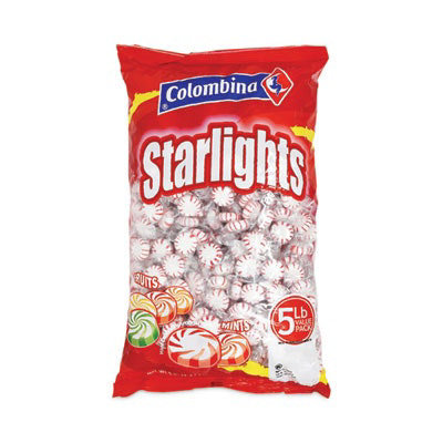 Colombina Peppermint Starlight Mints, 5 Lb Bag - Image 2