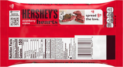 Valentines Hershey's Creamy Milk White Straw Hearts - 8.8 Oz - Image 6