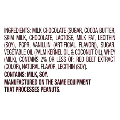 Valentines Hershey's Creamy Milk White Straw Hearts - 8.8 Oz - Image 4