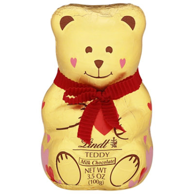 Lindt Teddy Valentines Milk Chocolate Candy - 3.5 Oz - Image 2