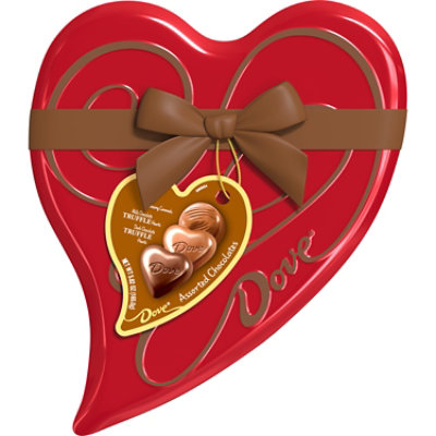 Dove Assorted Medium Heart Tin - 5.82 Oz - Image 1