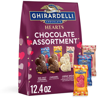 Ghirardelli Chocolate Assortment Hearts - 12.4 Oz - Image 1