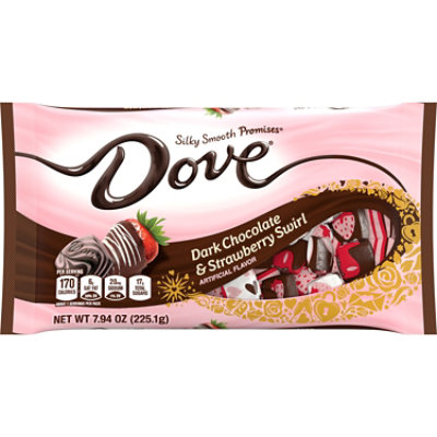 Mw Dove Strawberry Swirl Dark Chocolate - 7.94 Oz - Image 1