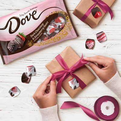 Mw Dove Strawberry Swirl Dark Chocolate - 7.94 Oz - Image 5