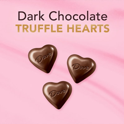 Dove Dark Medium Heart Tin - 5.82 Oz - Image 3