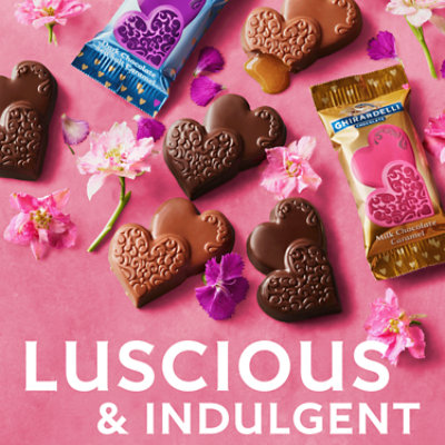 Ghiardelli Chocolate Caramel Hearts Collection Heart Gift - 4.1 Oz - Image 5