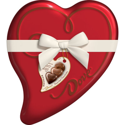 Dove Assorted Large Heart Tin - 8.55 Oz - safeway