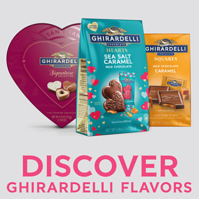 Ghirardelli Sea Salt Caramel Milk Chocolate Hearts - 5.8 Oz - Image 2