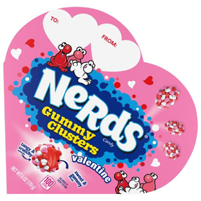 Nerds Clusters Heart Gift Box - 6 Oz - Safeway