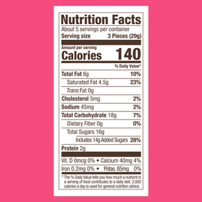 Ghirardelli Caramel Milk Chocolate Hearts - 5.8 Oz - Image 3