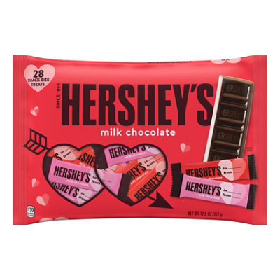 Valentines Hershey Snack Size Milk Exchange - 28-12.6 Oz - Image 1