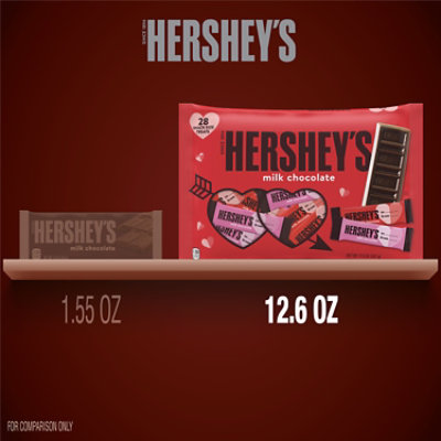 Valentines Hershey Snack Size Milk Exchange - 28-12.6 Oz - Image 5