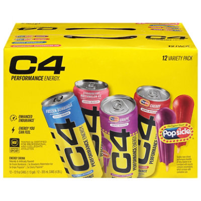 C4 Performance Energy Popsicle Variety Pack 12-144 Oz - Image 3