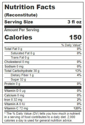 Island Oasis Red Raspberry Beverage Mix - 32 Fluid Ounce (Pack of 12) - Image 2