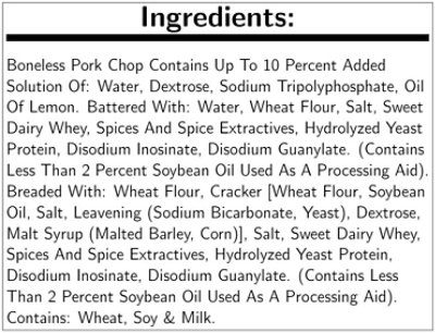 Holten Meat Breaded Pork Loin Fritters - 7 Ounce (Pack of 24) - Image 3
