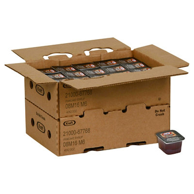 Kraft Pancake Syrup - Maple - 80 Packs Total (2 oz Per Pack) - Image 1