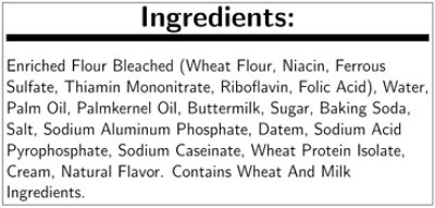General Mills Pillsbury Unbaked Southern Easy Split Biscuit Dough - 3.17 Ounce (Pack of 168) - Image 3