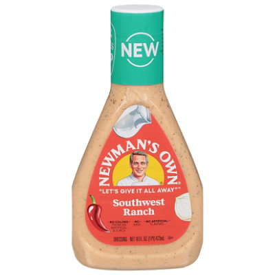 Newmans Southwest Own Ranch Salad Dressing - 16 Oz - Image 2