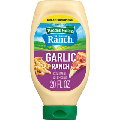 Bottled Hidden Valley Ez Squeeze Garlic Ranch - 20 Fl. Oz. - Image 2