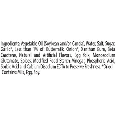 Hidden Valley Ez Squeeze Garlic Ranch Dressing - 20 Fl. Oz. - Image 3